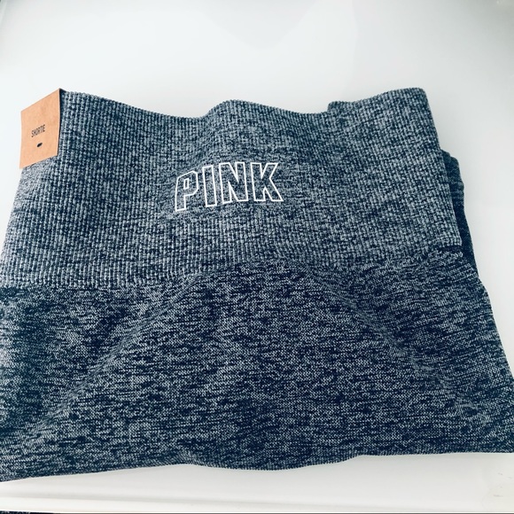 PINK VICTORIA SECRET SEAMLESS WORKOUT SHOR… - Picture 5 of 6